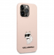 Karl Lagerfeld Liquid Silicone Choupette NFT-fodral till iPhone 13 Pro Pink