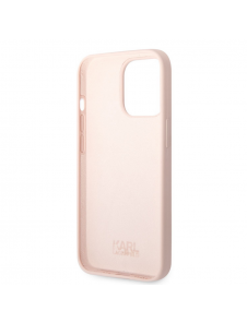 Karl Lagerfeld Liquid Silicone Choupette NFT-fodral till iPhone 13 Pro Pink
