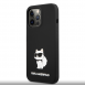 Karl Lagerfeld Liquid Silicone Choupette NFT-fodral till iPhone 13 Pro Svart