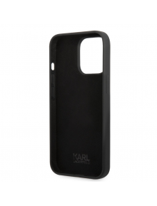 Karl Lagerfeld Liquid Silicone Choupette NFT-fodral till iPhone 13 Pro Svart