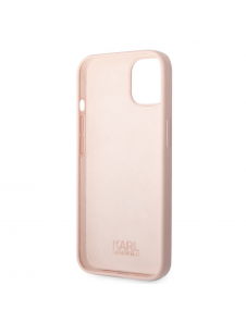 Karl Lagerfeld Liquid Silicone Choupette NFT-fodral till iPhone 13 Rosa