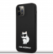 Karl Lagerfeld Liquid Silicone Choupette NFT-fodral till iPhone 12/12 Pro Svart