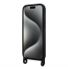 Karl Lagerfeld Flytande Silikon Crossbody Ikonik Fodral till iPhone 15 Svart