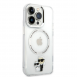 Karl Lagerfeld IML Karl och Choupette NFT MagSafe Fodral till iPhone 14 Pro Transparent