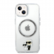 Karl Lagerfeld IML Karl och Choupette NFT MagSafe Fodral till iPhone 13 Transparent