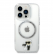 Karl Lagerfeld IML Karl och Choupette NFT MagSafe Fodral för iPhone 13 Pro Transparent