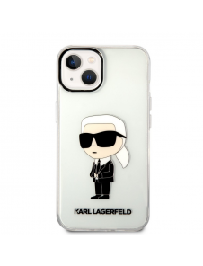 Karl Lagerfeld IML Ikonik NFT Fodral till iPhone 14 Transparent