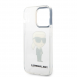 Karl Lagerfeld IML Ikonik NFT Fodral till iPhone 14 Pro Max Transparent