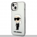 Karl Lagerfeld IML Ikonik NFT Fodral till iPhone 14 Plus Transparent