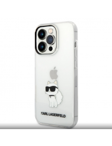 Karl Lagerfeld IML Choupette NFT-fodral till iPhone 14 Pro Max Transparent