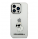 Karl Lagerfeld IML Choupette NFT-fodral till iPhone 14 Pro Max Transparent