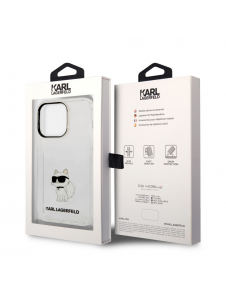 Karl Lagerfeld IML Choupette NFT-fodral till iPhone 14 Pro Max Transparent