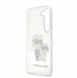 Karl Lagerfeld IML Glitter Karl och Choupette NFT-fodral till Samsung Galaxy S23+ Transparent