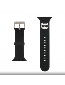 Karl Lagerfeld Choupette Head Watch Armband för Apple Watch 42/44mm Svart