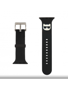 Karl Lagerfeld Choupette Head Watch Armband för Apple Watch 42/44mm Svart