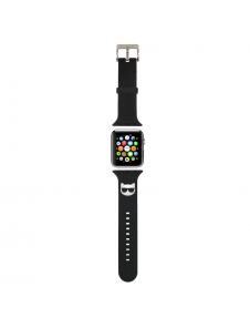 Karl Lagerfeld Choupette Head Watch Armband för Apple Watch 42/44mm Svart