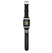 Karl Lagerfeld Choupette Head Watch Armband för Apple Watch 42/44mm Svart