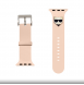 Karl Lagerfeld Choupette Head Watch Armband för Apple Watch 38/40mm Rosa