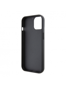 Karl Lagerfeld Fixed Glitter Metal Ikonik Fodral för iPhone 15 Svart