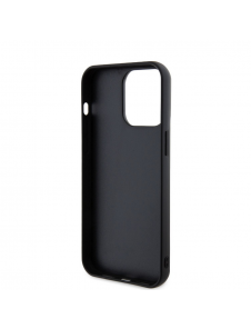 Karl Lagerfeld 3D-gummi Karl och Choupette-fodral till iPhone 15 Pro Max Svart