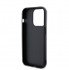 Karl Lagerfeld 3D-gummi Karl och Choupette-fodral till iPhone 15 Pro Svart