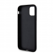 Karl Lagerfeld 3D-gummi Karl och Choupette-fodral till iPhone 11 Svart
