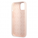 Guess Silicone Line Triangle Fodral till iPhone 13 Rosa