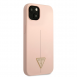 Guess Silicone Line Triangle Fodral till iPhone 13 Rosa