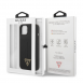 Guess Silicone Line Triangle Fodral till iPhone 13 Svart