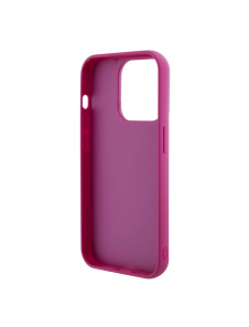 Guess Sequin Script Logofodral för iPhone 15 Pro Max Magenta
