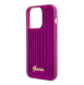 Guess Sequin Script Logo Fodral för iPhone 15 Pro Magenta