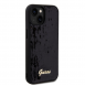 Guess Sequin Script Logofodral för iPhone 15 Plus Svart