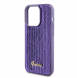 Guess Sequin Script Logofodral för iPhone 14 Pro Max Lila