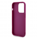 Guess Sequin Script Logofodral för iPhone 14 Pro Max Magenta