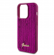 Guess Sequin Script Logofodral för iPhone 14 Pro Max Magenta
