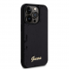 Guess Sequin Script Logo Fodral till iPhone 14 Pro Max Svart