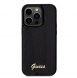Guess Sequin Script Logo Fodral till iPhone 14 Pro Max Svart