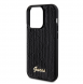 Guess Sequin Script Logofodral för iPhone 14 Pro Svart
