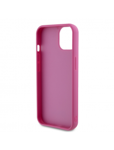Guess Sequin Script Logofodral för iPhone 13 Magenta