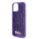 Guess Sequin Script Logofodral för iPhone 12/12 Pro Lila