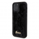 Guess Sequin Script Logofodral för iPhone 12/12 Pro Svart