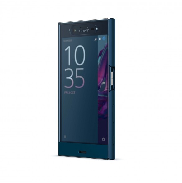 Sony Style Cover Stand SCTF10 Vikbart fodral för Sony XPERIA XZ - Blå