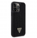 Guess Rhinestones Triangle Metal Logo Fodral till iPhone 15 Pro Max Svart
