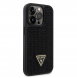 Guess Rhinestones Triangle Metal Logo Fodral till iPhone 15 Pro Svart