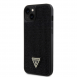 Guess Rhinestones Triangle Metal Logo Fodral till iPhone 15 Plus Svart