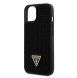 Guess Rhinestones Triangle Metal Logo Fodral för iPhone 15 Svart