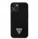 Guess Rhinestones Triangle Metal Logo Fodral till iPhone 14 Svart