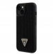 Guess Rhinestones Triangle metalllogofodral för iPhone 13 Svart
