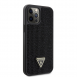Guess Rhinestones Triangle Metal Logo Fodral till iPhone 12/12 Pro Svart