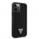 Guess Rhinestones Triangle Metal Logo Fodral för iPhone 12 Pro Max Svart